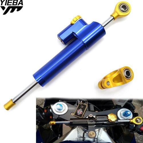 Motorcycles Adjustable Steering Stabilizer Damper for yamaha YZ250X YZ250FX YZ450FX 2016 YZ426F/450F 01-16 suzuki GSXR600 1000