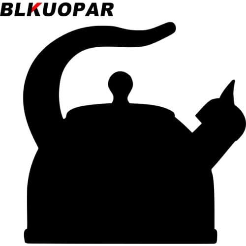 BLKUOPAR for Kettle Heater Car Stickers Waterproof Cartoon Decals Occlusion Scratch Creative Windshield Refrigerator Decor