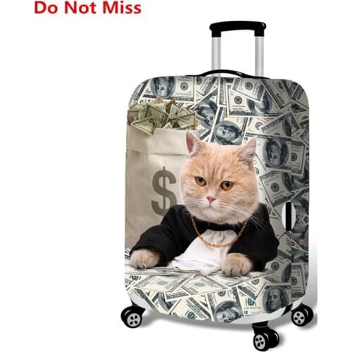 Do Not Miss new suitcase elastic dust cover luggage case for 18~30 inch password box trolley case high quality protective cover