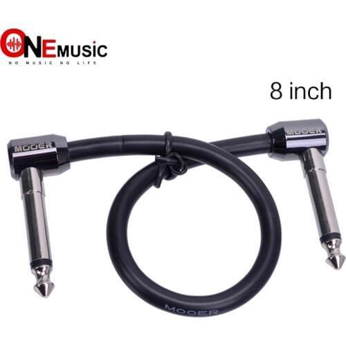 New Mooer FC Series 8 Inch High Quality Effect Pedal Cable FC-8 Black