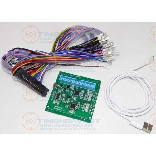 New Arrival Super USB converter for PS4 PS3 PC PC360 Dual Player Controller Pandora box USB Encoder for Pandora box home edition