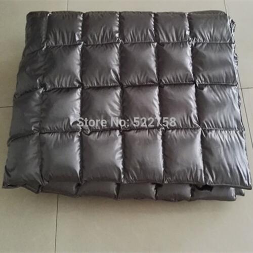 Goose down blanket filled 800 filling power white goose down size 55*80 inch Popular and hot sale for camp in USA free shipping