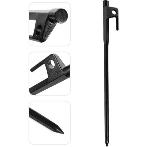 Outdoor 30CM cast iron nail to strengthen tent sand snow awning steel forging