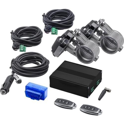 2"/2.36"/2.5"/3" OBD control Electric exhaust control valve Remote,mobile phone control electric electric exhaust valve