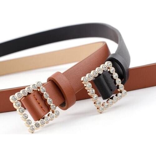 Belts for Girls 2020 Fashion Faux Leather Dress Belt for Women Casual Designer Brand g Buckle Waist Straps Hot Ladies Belts