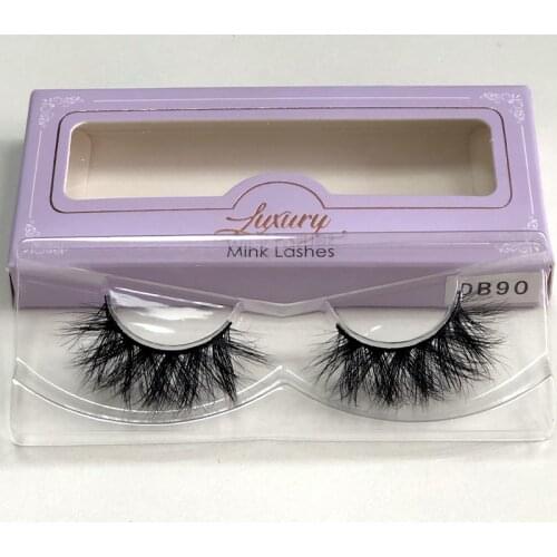 Buzzme 3D Real Mink Eyelashes Natural Length 10-20mm High quality 100% Siberian Lashes