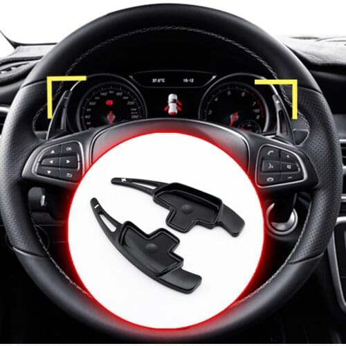 Steering Wheel Shift Paddle Shifter DSG Fit For Benz W176 W246 W205 W218 W212 W222 C292 X156 C117 X205 Accessories