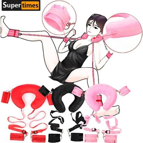 Sex Handcuffs Shackles Couple Flirting Sex Toys Erotic Leather Restraint Strap Sexy Bdsm Bondage Sm Lingerie Adult Toys Products