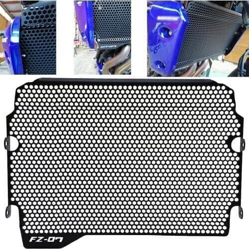 For Yamaha FZ-07 FZ07 FZ 07 2018 2019 2020 CNC Motorcycle Radiator Protective Cover Guards Radiator Grille Cover Protecter