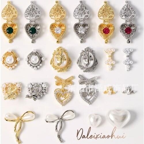 3D Fly Moving Butterfly Nail Art Rhinestones Crystal Studs Charming Gem DIY Diamond Nails Jewelry Decoration for Acrylic Nails