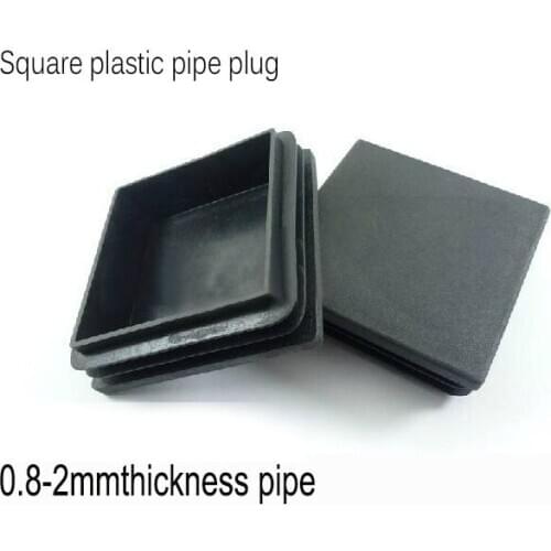 50*50mm.100Pcs Plastic pipe plug,TUBE insert ending,pipe feet cover,blanking pipe cap pads, chair desk feet slip proof