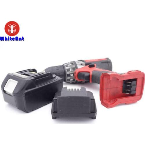 Battery Converter Adapter For Makita 18V BL1820 1830 Li-Ion Battery Accessories Convert To For Milwaukee 18V M18 Lithium Battery