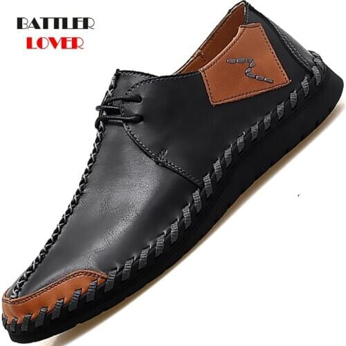 BATTLERLOVER Men's Lace-up Shoes