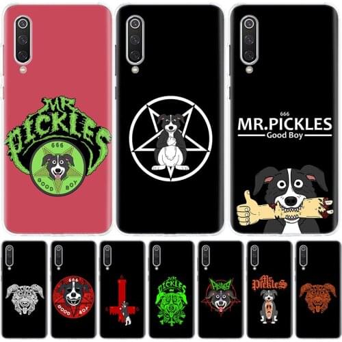 Funny Mr. Pickles Anime Phone Case for Xiaomi Note 10 Mi 11 9 8 CC9 5X 6X A1 A2 A3 9T 10T Lite Pro Poco F1 X3 NFC F3 Cover Coque