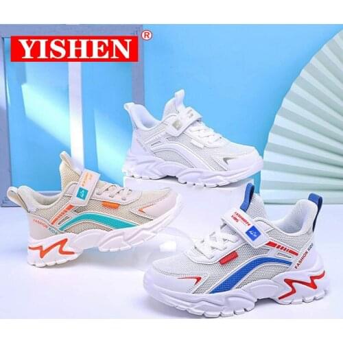 YISHEN Childrens Sneakers Boys Casual Sports Shoes High Quality Breathable Anti-Slip Kids Running Shoes Chaussure Basket Enfant