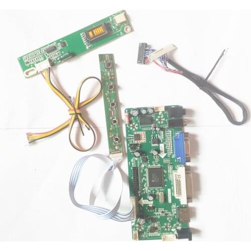 For N154I1-L0C/L0D VGA HDMI-Compatible DVI M.NT68676 controller card 15.4" 1280*800 LCD monitor CCFL LVDS 30Pin