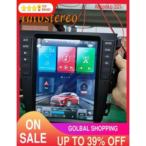 For NISSAN E25 2003-2007 Tesla Style Screen Android 9.0 Car GPS Navigation Head Unit Auto Radio Multimedia Player Tape Recorder