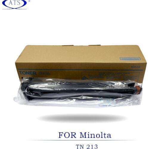 1PCS photocopier fitting Toner Cartridge For Minolta TN213 Bizhub C203 C253 Copier Parts Compatible BHC203 BHC253 Toner Powder