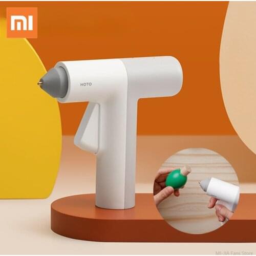 Xiaomi HOTO Hot Melt Glue Gun 4V Lithium Battery Cordless Glue Glue With Glue Stick 125mm Home DIY Household Tools