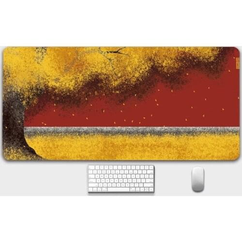 Mouse Pad Chinese Style Pattern Gamer 800x300mm Notbook Mouse Mat Large Gaming Mousepad XL PC Desk Computer Accessories