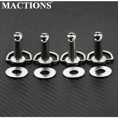Motorcycle Fastener Hard Saddlebag Mounting Pin Stud Bolt For harley touring softail Road King Glide Heritage FLH FXST FLSTF