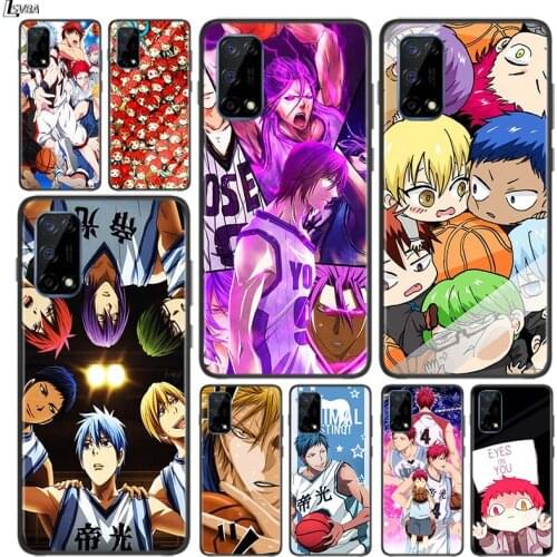 Kurokos Basketball for OPPO Realme V15 X5 X3 X50 X7 X2 C17 C11 C3 C2 7 7i 6 6S 6i 5 Narzo 20 Pro Black Phone Case
