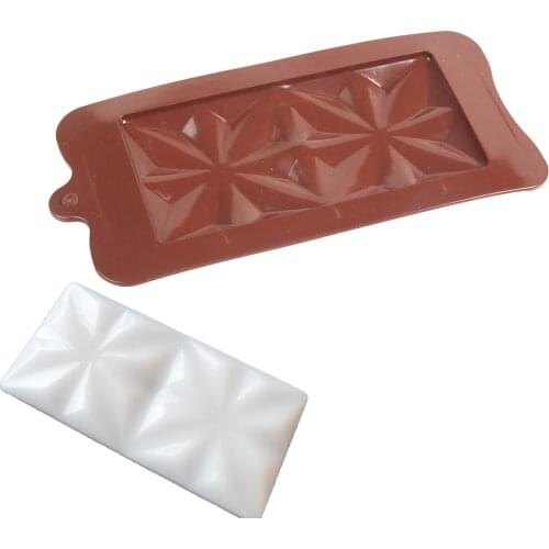 New Silicone Chocolate Mold Square Baking Tools Non-Stick Silicone Cake Mould Jelly Candy 3D DIY Molds Kitchen Accessories