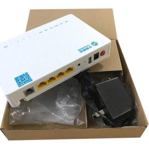 FTTH Gpon Onu ZTE Modem Fiber Optical Telecom ZTE F663N Router 1GE+3FE+1POTS+WIFI Apply to FTTH Modes Terminal