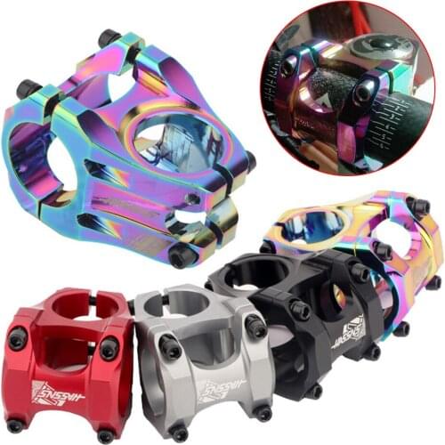 Road Bike Stem 31.8mm Handlebar Stem AM/DH/DJ/FR MTB Mountain 35mm Short Bike Stem Aluminum Alloy Bicycle Parts Accessories