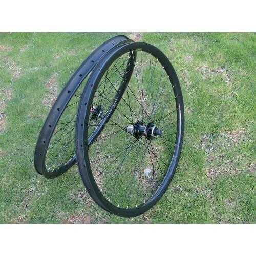 Brand New Full Carbon 29ER Mountain Bike Clincher Wheelset for Disc Brake