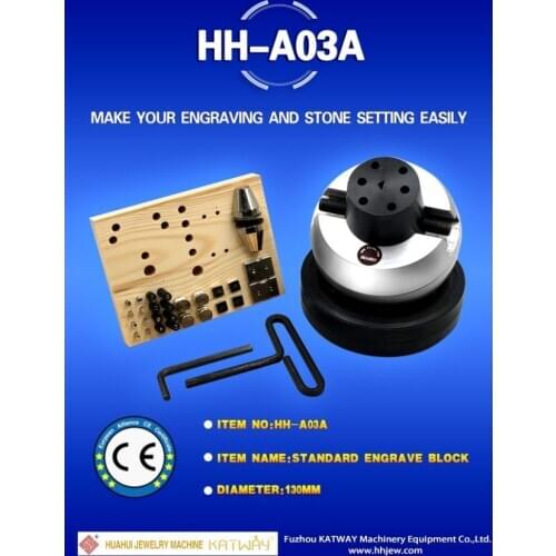 Standard Block Ball Vise Engraving Setting Tool with 30-pcs Attachment Set High quality NE