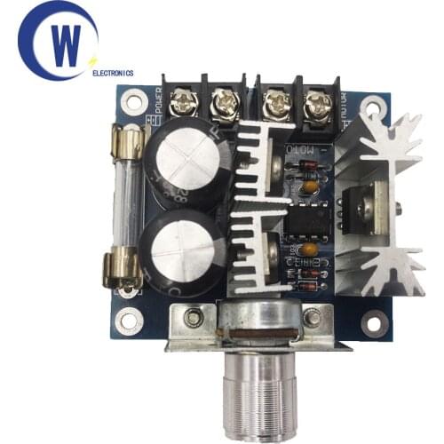 High-efficiency DC motor/pump infinitely variable speed governor switch 12V-40V 10A