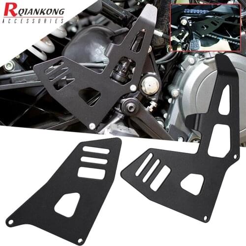 Motorcycle Aluminum Heel Protective Cover Guard FOR 390 ADVENTURE 390ADV 2019 2020 2021 Rear brake cylinder guard accessories