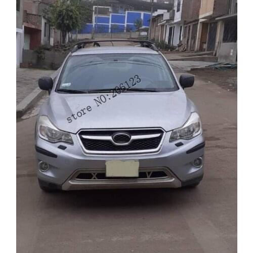 SUV CAR TOP Quality Stainless steel Front Bumper Protector Guard Skid Plate 1PCS For Subaru XV 2012 2013 2014 2015 2016