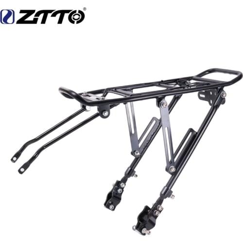 ZTTO Rear Cargo Rack Mountain bike Seat Carrier Bicycle Luggage Carrier Shelf Cycling Bag Holder Universal