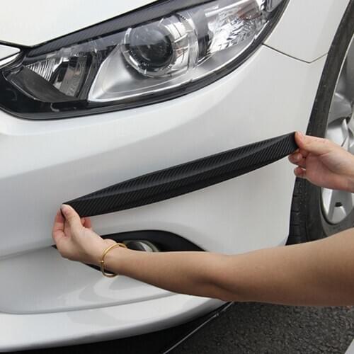 1 Pair Car Bumper Protector Corner Guard Anti-Scratch Strips Sticker Protection Body Protector Rubber Sticker