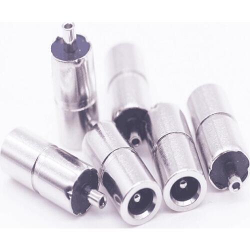 10Pcs 5.5*2.1mm DC Power Outlet 5521 full metal brass Female Jack