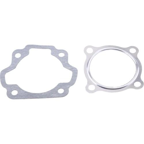 2Pcs Motorbike Motor Cylinder Head & Base Gaskets for Yamaha PW80 Peewee80