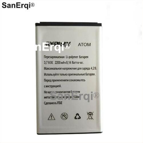 10pcs For EXPLAY Atom Battery Accumulator 2200mAh Battery