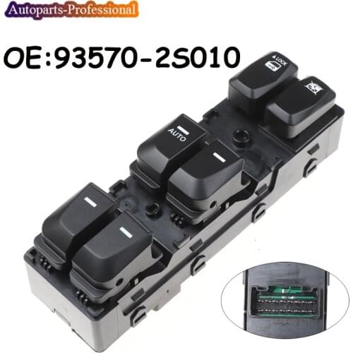Car accessories 935702S010 93570-2S010 For H yundai IX35 Tucson 2010-2015 Left Hand Driver Side Power Window Switch 93570-2Z000