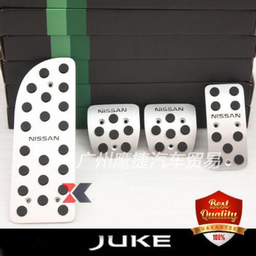 JUKE 2010-2019 Car Pedal Auto Foot Pedals For JUKE Automatic tTansmission MT Car Foot Pedals
