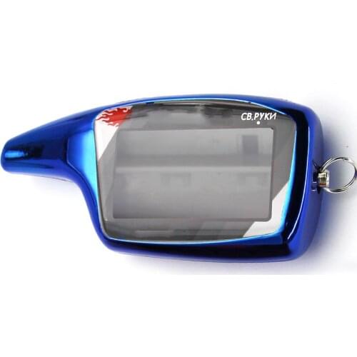 M5 LCD Remote Controller Key case +tpu Protective case For Russian 2 Way Car Alarm System Scher-Khan Magicar 5 Scher Khan M5