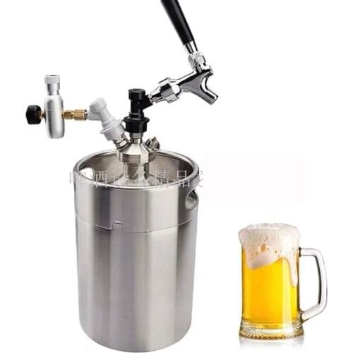 Beer Brewing Tool Stainless Steel Beer Spear Quick Fitting Connector For Home Mini Keg Dispenser Beer Brewing Tool