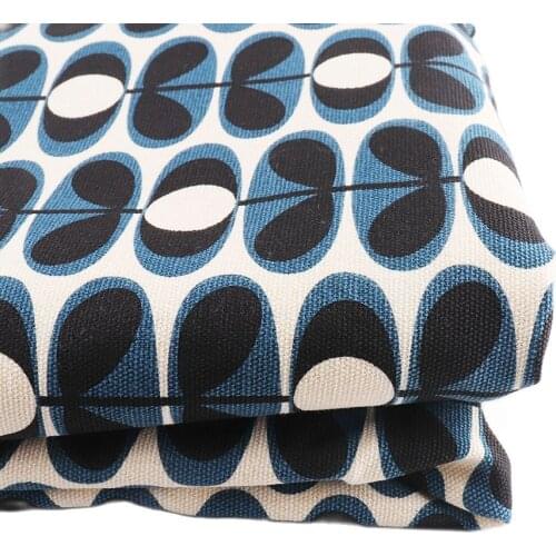 120*50CM Cotton Fabric Floral for Cloth Make Bedding Quilt Decoration Home Tablecloth Sewing Accessories Canvas Bag Curtain diy