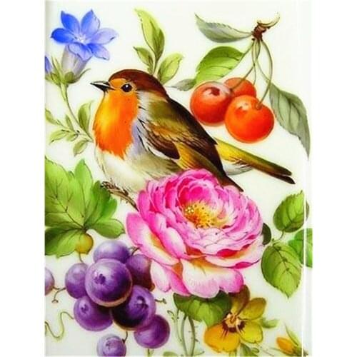 Bird Animal DIY 11CT Embroidery Cross Stitch Kits Needlework Craft Set Cotton Thread Printed Canvas Home Decoration Hot Room