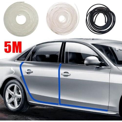 New Auto Door Anti-Collision Stick Rubber Strip Decoration Stickers Open The Door Car Anti-Collision Car Accessories