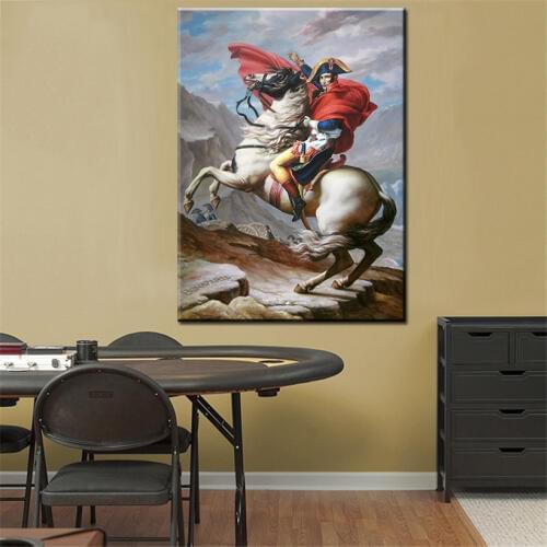 Wall Pictures Napoleon Painting On Canvas High Quality Wall Paintings Canvas Art For Living Room Decor Pictures Craft