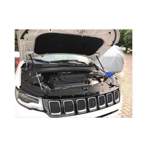 For Jeep Compass MP/552 2016-2019 Front Bonnet Hood Modify Gas Struts Lift Support Shock Damper Accessories Absorber