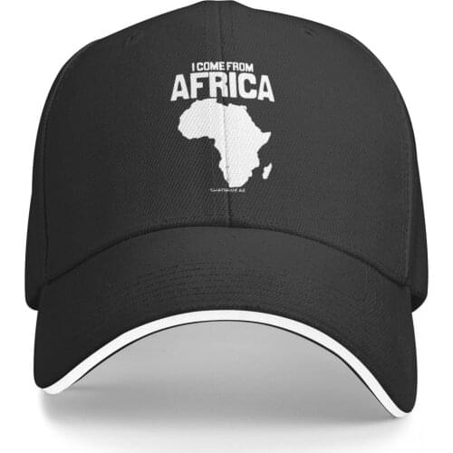 I Come From Africa Promo Mens and Womens cap Print Anime fishing sun premium casquette