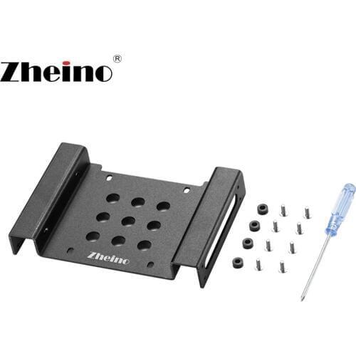Zheino 2.5" To 3.5" SSD HDD Aluminum Mounting Bracket Metal Mounting Adapter Hard Drive Disk Bracket